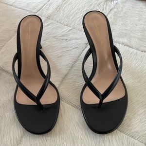 Gianvito Rossi Calypso slide size 39 black